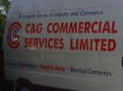 C & G Commercial Services van